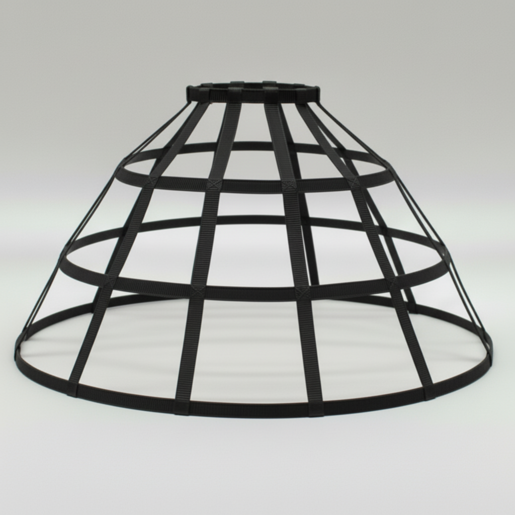 Basic Adult Sissy Hoop Skirt Bustle Cage Crinoline -Black or White- by Bens