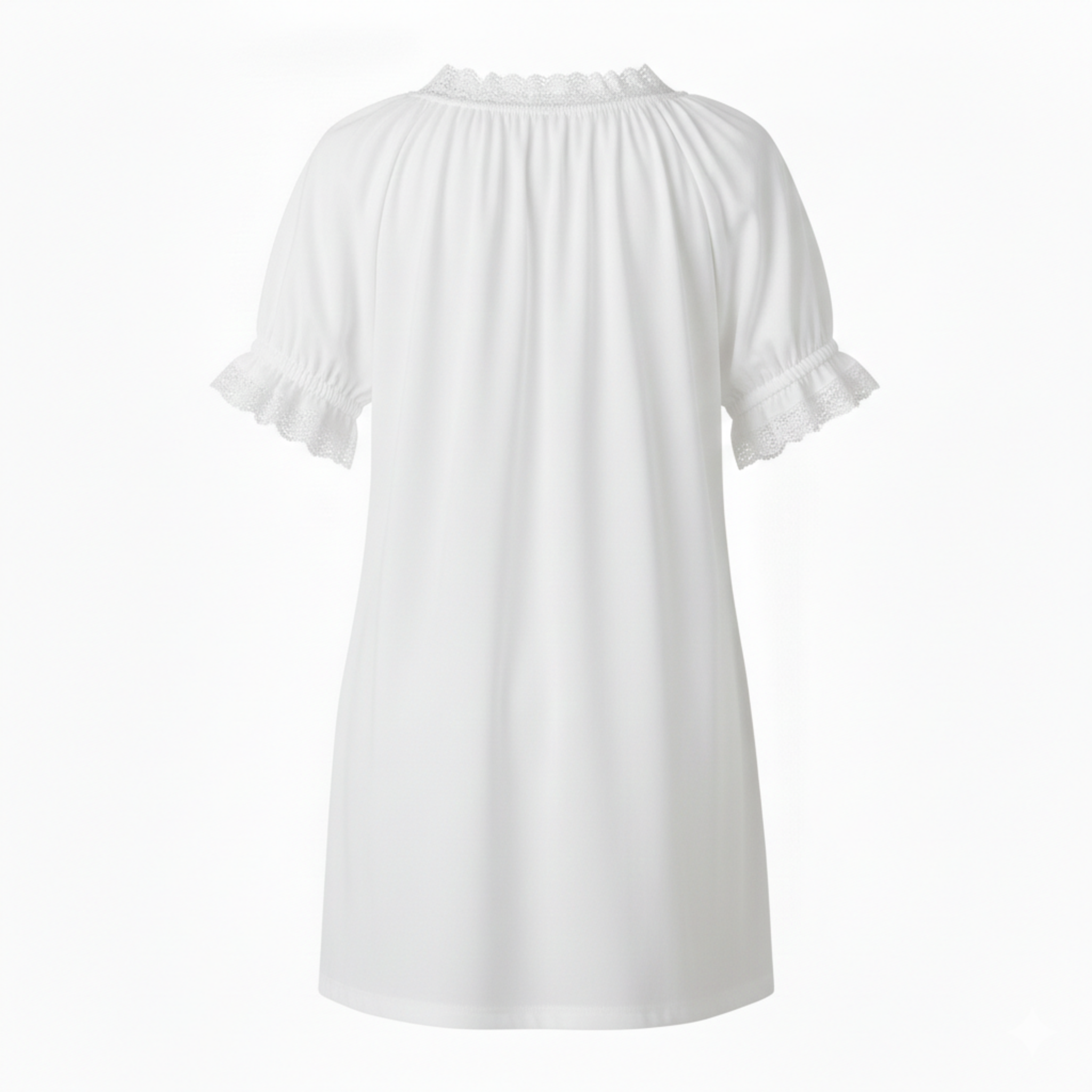 Carrie Custom Fit White Adult Sissy Vintage Chemise Nightie Dress by Ben's