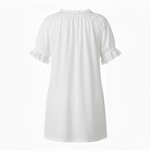 Carrie Custom Fit White Adult Sissy Vintage Chemise Nightie Dress by Ben's