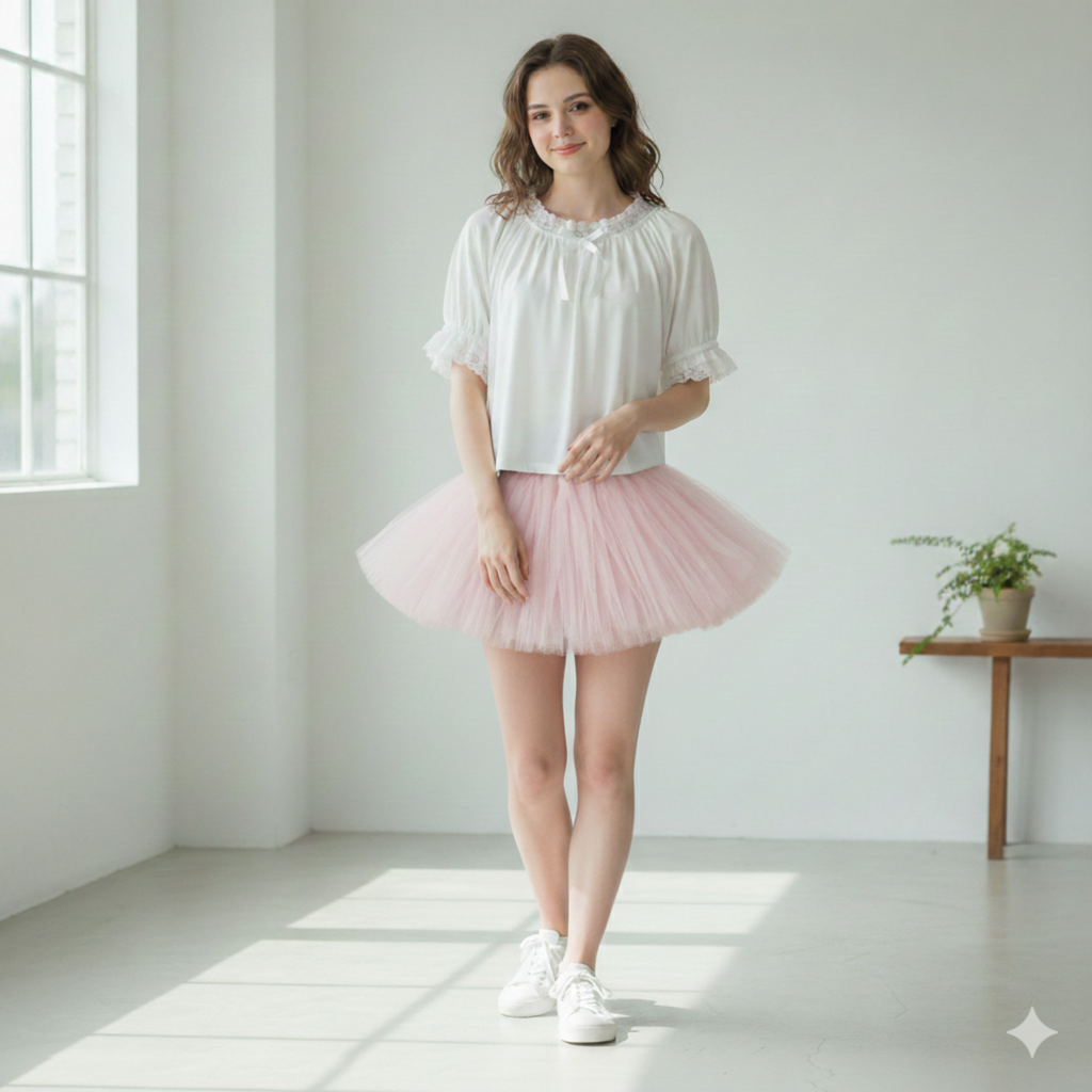 Carry Custom Fit Vintage Chemise Adult Sissy Blouse by Ben's