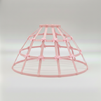 Princess Pink Custom-Adult Prissy Sissy Hoop Skirt Victorian Bustle Cage Crinoline by Bens