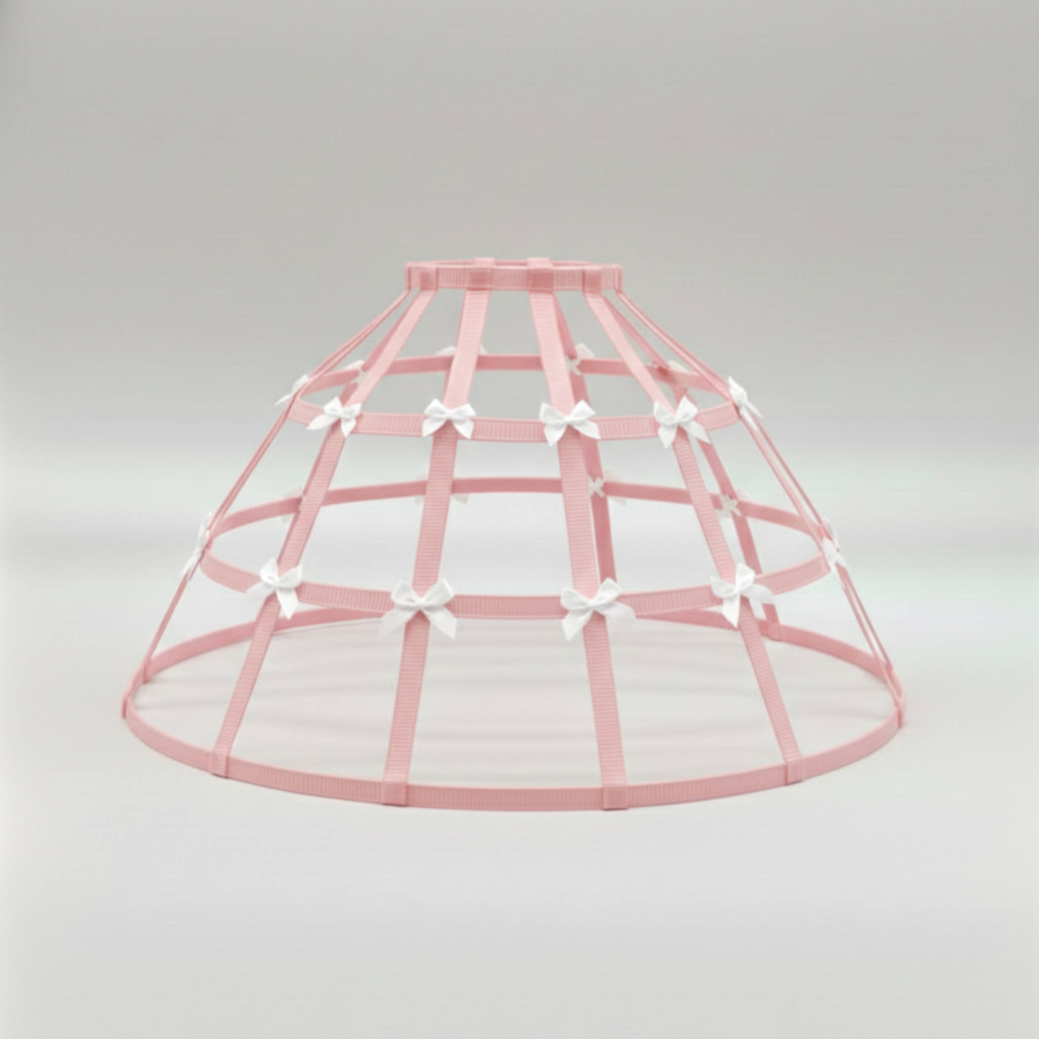 Princess Pink Custom-Adult Prissy Sissy Hoop Skirt Victorian Bustle Cage Crinoline by Bens