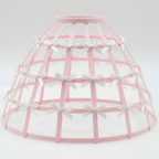 Princess Pink Custom-Adult Prissy Sissy Hoop Skirt Victorian Bustle Cage Crinoline by Bens