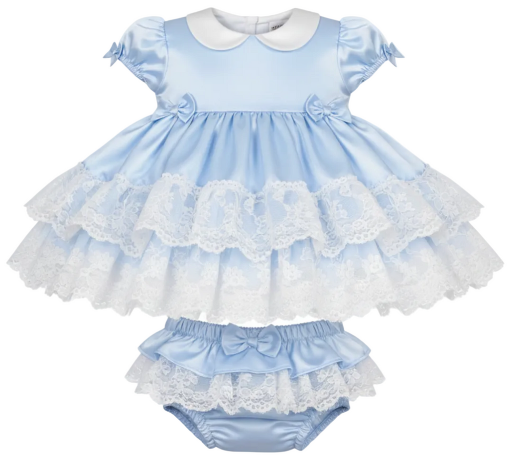 Pastel Blue Baby Dress