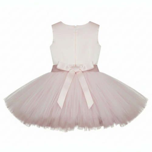 Bethany Custom Fit Pink Satin Adult Sissy Jumper with Tulle Tutu Skirt by Ben's