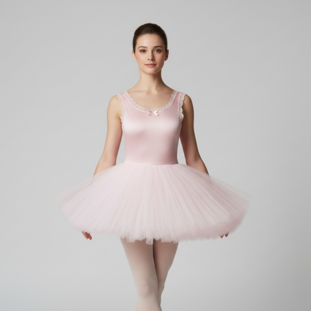 Amber Custom Fit Pink Full Slip Crinoline Adult Sissy Petticoat by Ben's