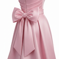 Pink Satin Formal Waistband and Bustle Bum Bow Adult Sissy by Ben’s